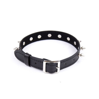 Collare Spike Trasgressivo con Spinotti in Metallo - Collezione Ohmama